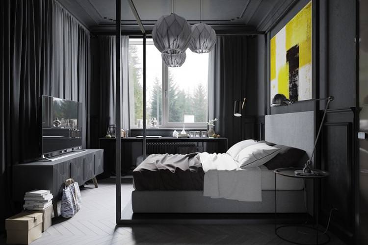 Дизайн спальні 12 кв.м. - фото реальних інтер'єрів