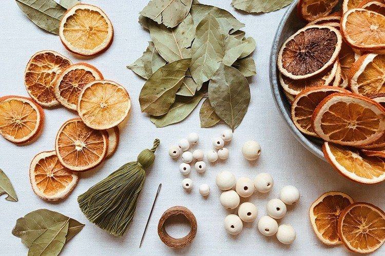 Сушіння апельсинів у мікрохвильовій печі - Як засушити апельсини для декору