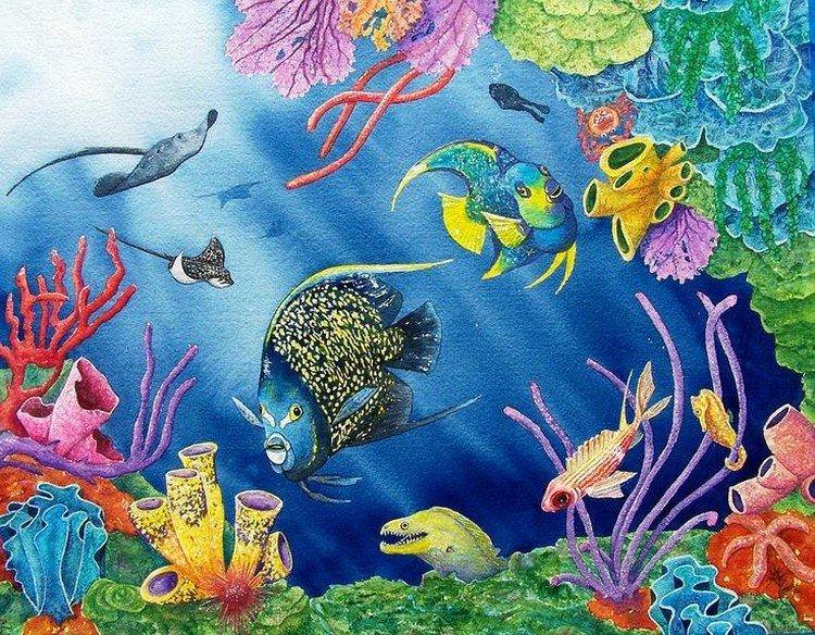 Підводний світ - Що можна намалювати коли нудно