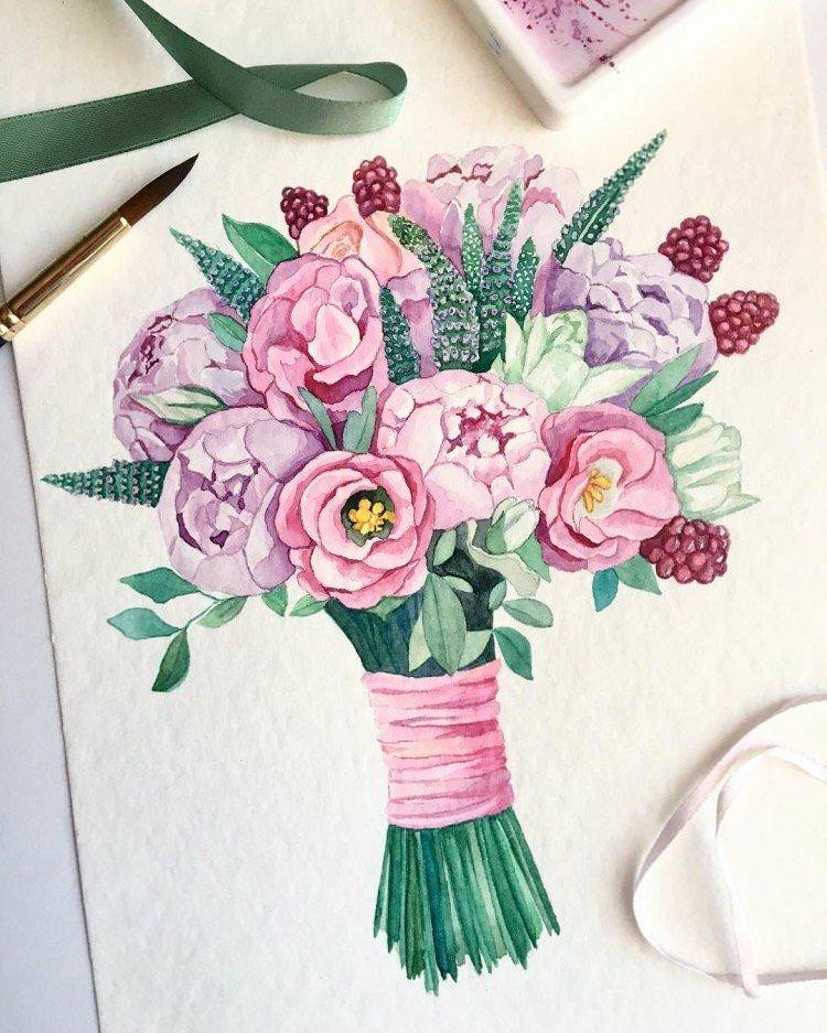 Фантастичні квіти - Що можна намалювати коли нудно