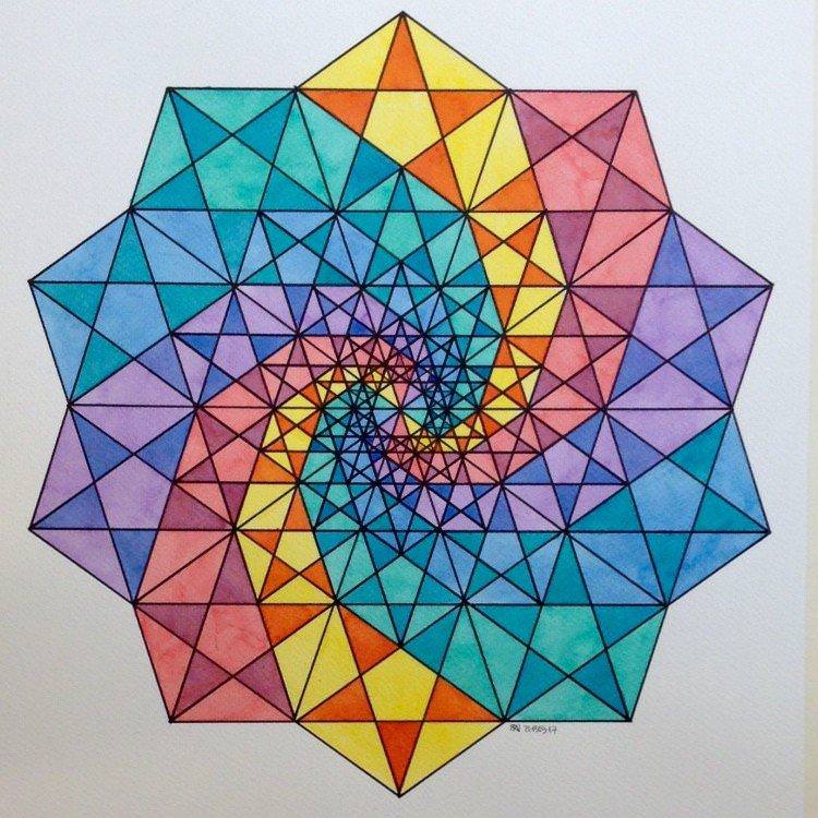 Геометрична абстракція - Що можна намалювати коли нудно