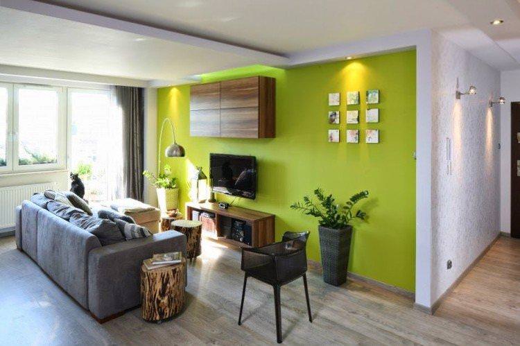 Природні кольори - Колірні поєднання стіни, підлога та стеля