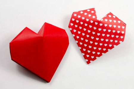 Як зробити серце з паперу: 6 простих схем