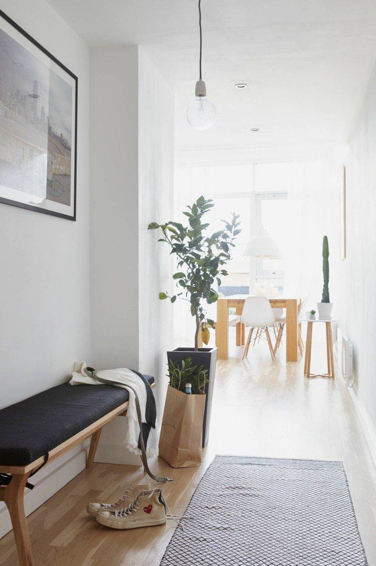 Коридор у скандинавському стилі у квартирі - Дизайн інтер'єру