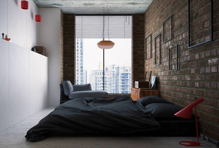 Спальня в стилі мінімалізм - дизайн фото