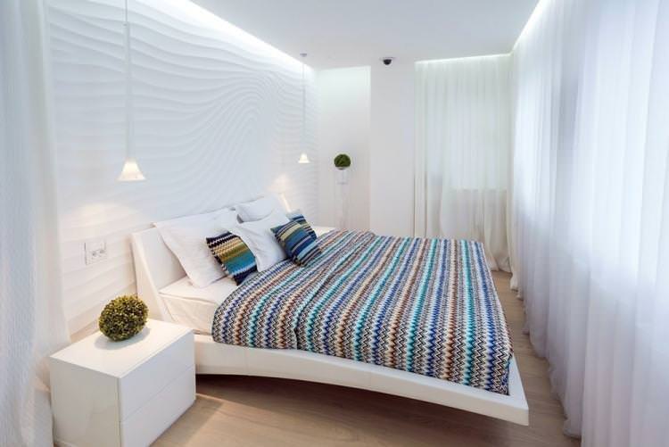 Спальня в стилі мінімалізм - дизайн фото