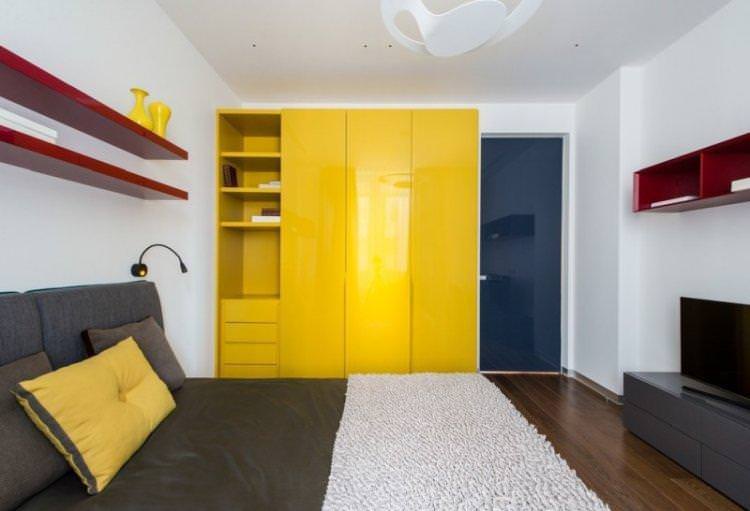 Оздоблення підлоги - Дизайн спальні в сучасному стилі