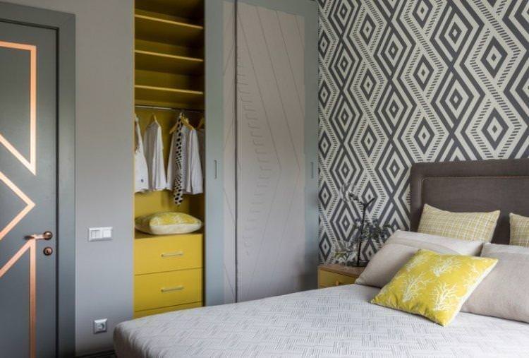 Шафа - Дизайн спальні в сучасному стилі