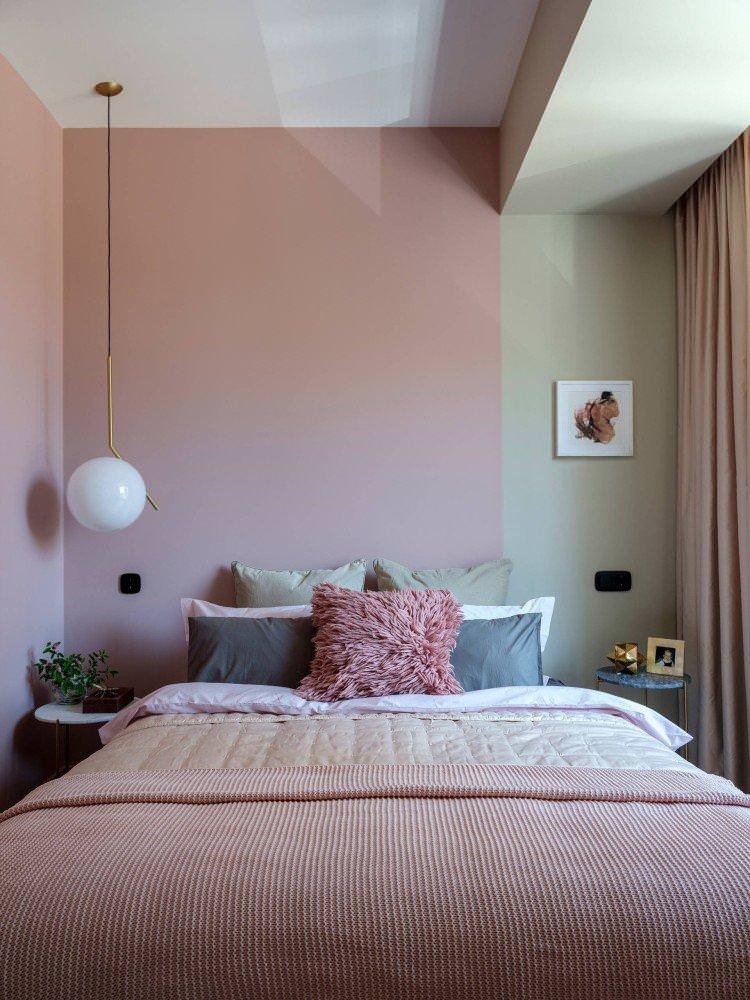 Декор та текстиль - Дизайн вузької спальні