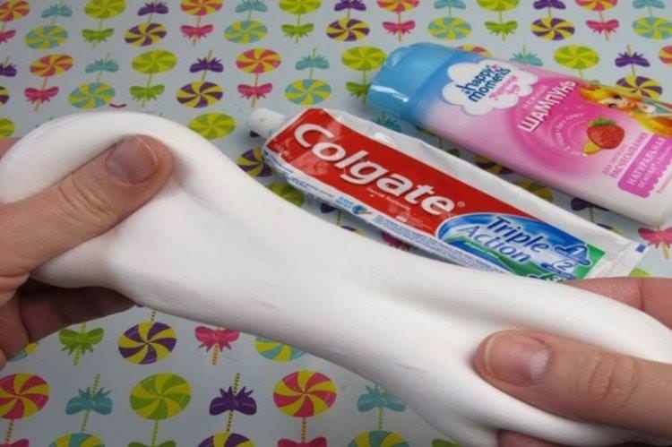 Як зробити слайм із зубної пасти в домашніх умовах - своїми руками