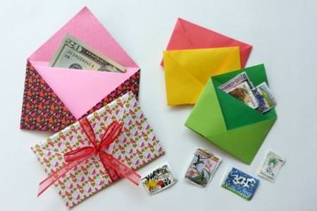 9 простих ідей, як зробити конверт з паперу A4