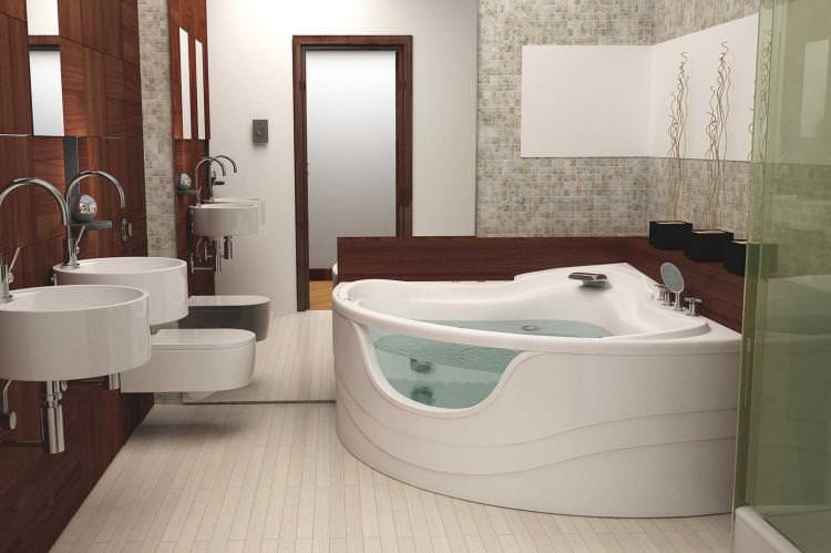 Ванна - Сантехніка для ванної кімнати в сучасному стилі