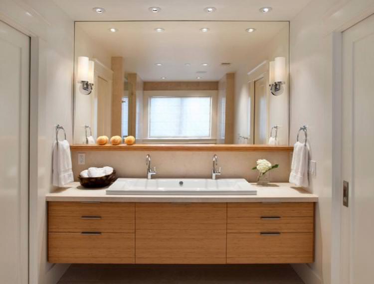 Дизайн ванної кімнати в сучасномустилі - фото