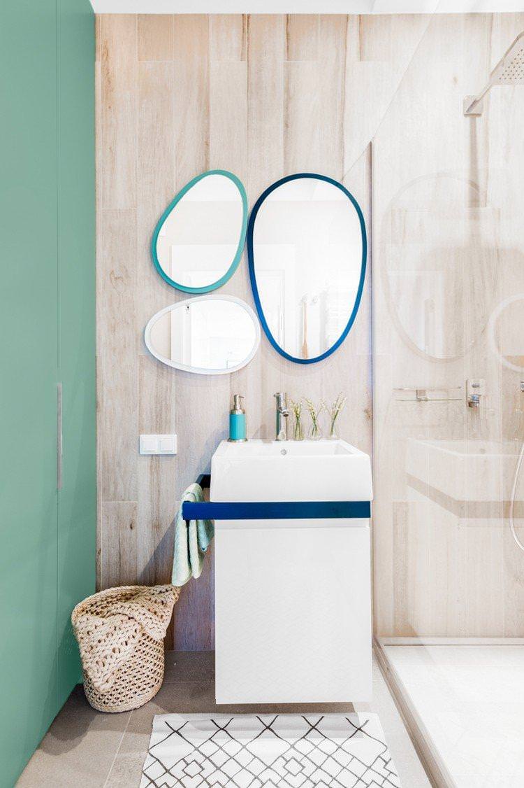 Дизайн ванної кімнати у скандинавському стилі - фото