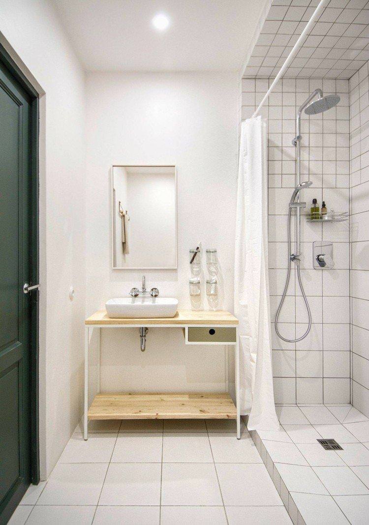 Дизайн ванної кімнати у скандинавському стилі - фото