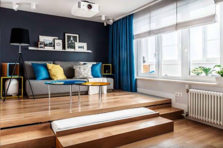 Ліжко-подіум - Меблі-трансформер для малогабаритної квартири