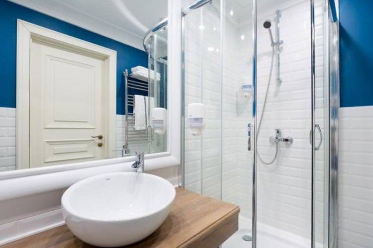 Ванна кімната в стилі контемпорарі - дизайн інтер'єру фото