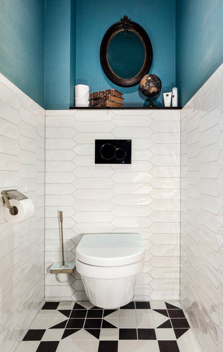 Керамічна плитка - оздоблення стін у туалеті