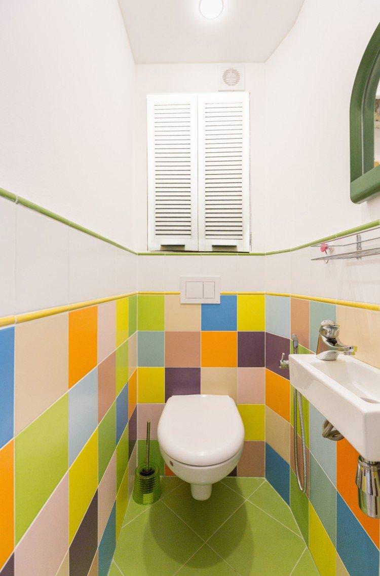 Керамічна плитка - оздоблення стін у туалеті
