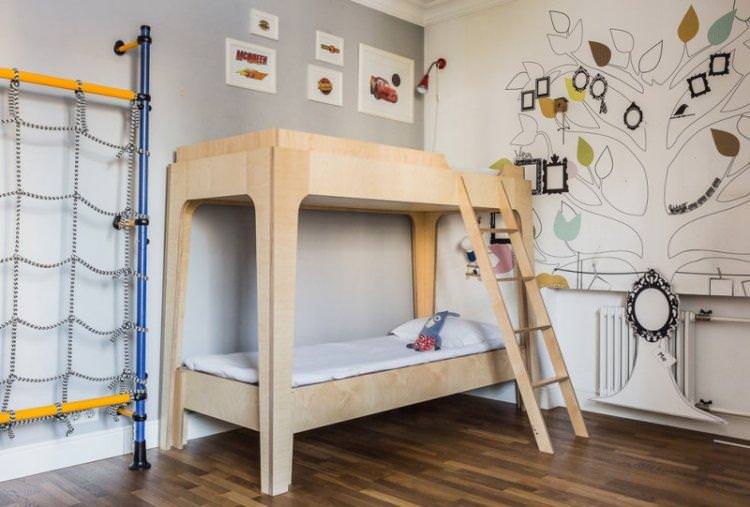 Дитяча кімната у скандинавському стилі - дизайн інтер'єру фото