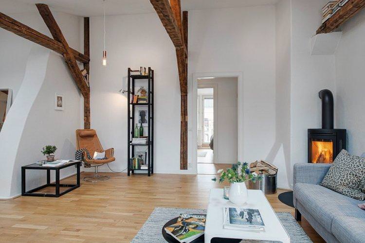 Апартаменти у Боргхольмі - Дизайн квартири у скандинавському стилі