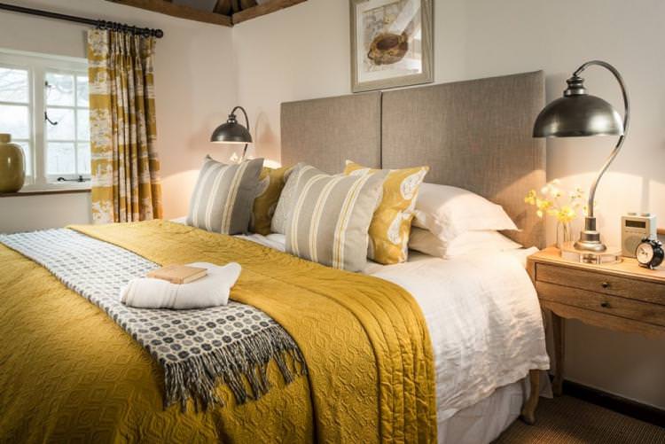Жовта спальня - Дизайн спальні
