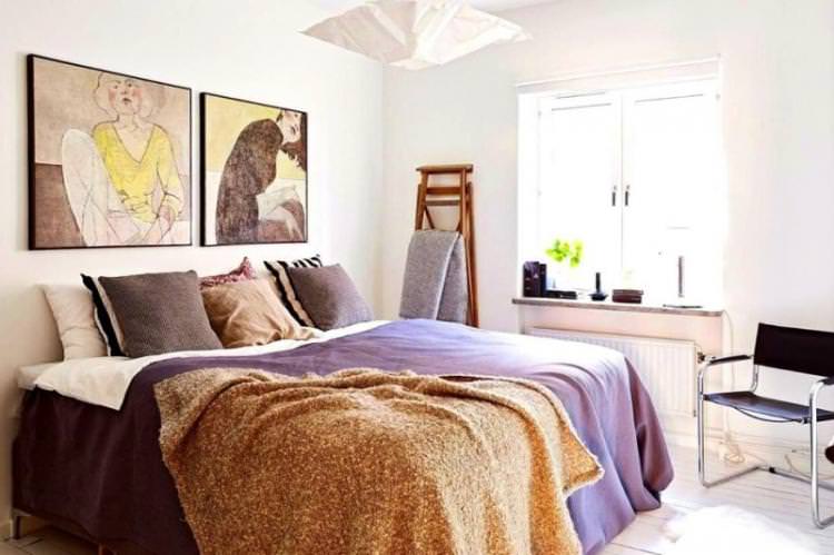 Скандинавський стиль - Дизайн спальні