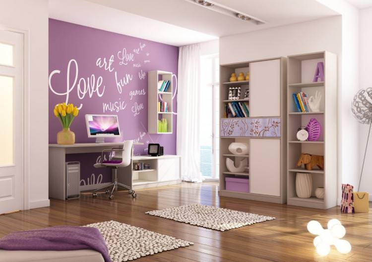 Кімната для дівчинки 13-15 років - Дизайн кімнати для дівчинки-підлітка
