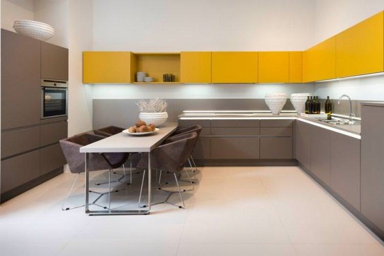 Меблі - Дизайн кухні в стилі мінімалізм