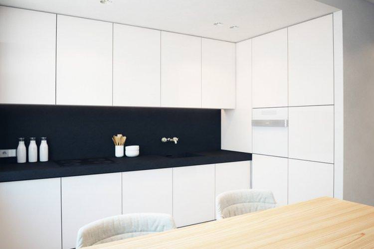 Кухня в стилі мінімалізм - дизайн інтер'єру фото