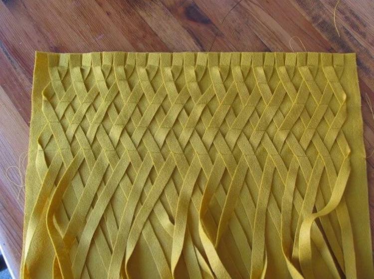 Плетена декоративна наволочка - Рукоділля для дому