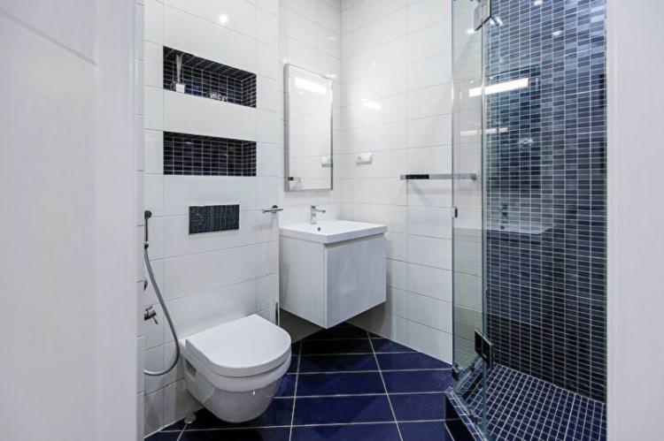 Як візуально збільшити ванну - Дизайн ванної кімнати 4 кв.м.