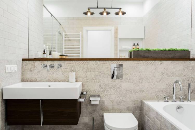 Мінімум декору - Дизайн ванної кімнати 4 кв.м.