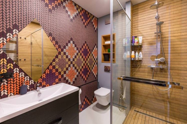 Унітаз - Дизайн ванної з душовою кабіною