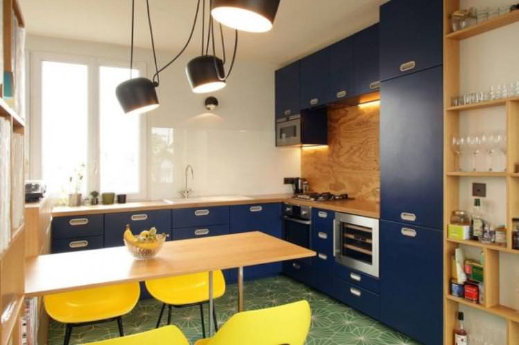 Дизайн інтер'єру кухні 12 кв.м. - фото реальних інтер'єрів