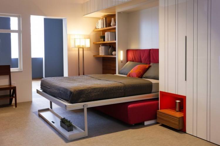 Використовуй меблі-трансформер - Дизайн маленької спальні