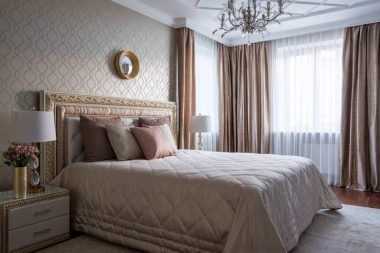 Особливості - Дизайн спальні в класичному стилі