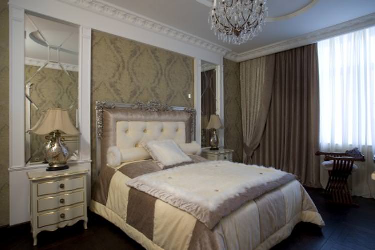 Ліжко - Меблі для спальні в класичному стилі