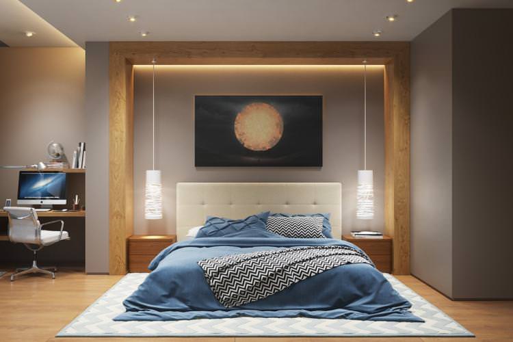 Освітлення - Дизайн інтер'єру спальні