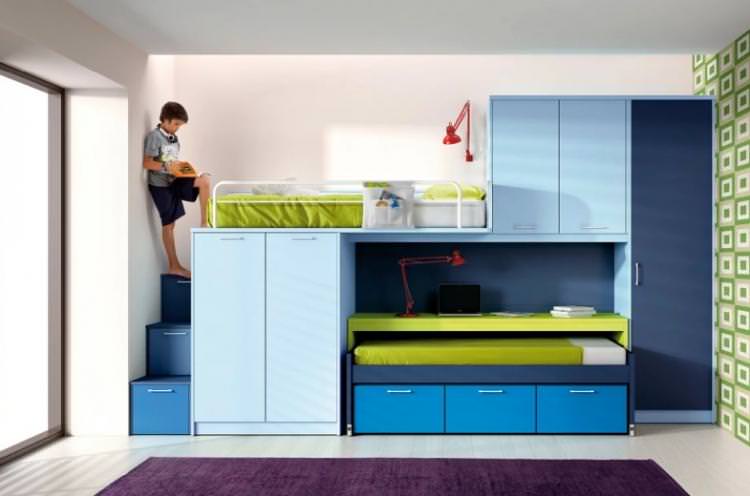 Меблі-трансформер - Дизайн дитячої кімнати для хлопчика