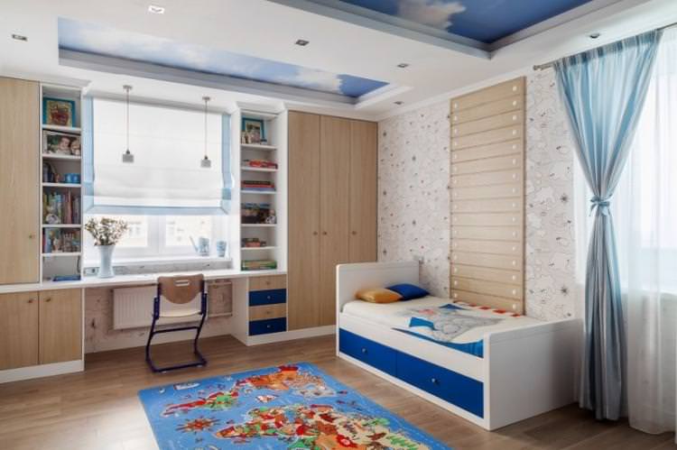 Дизайн дитячої кімнати для хлопчика - фото реальних інтер'єрів