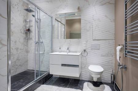 Дизайн комбінованої ванної кімнати: ідеї та поради (80 фото)