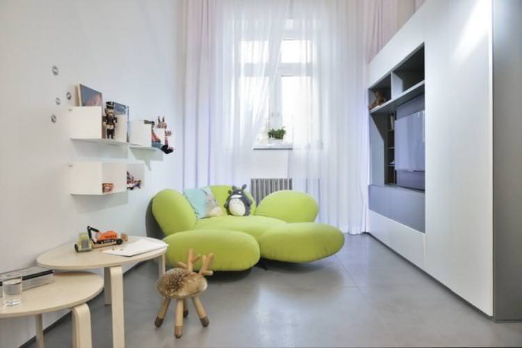 Квартира в стилі мінімалізм - дизайн інтер'єру фото