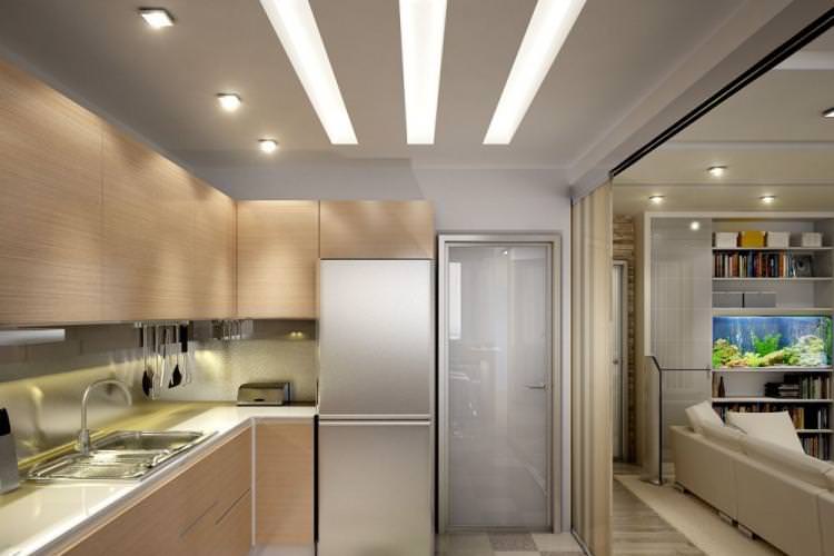 Освітлення - Дизайн кухні 11 кв.м.