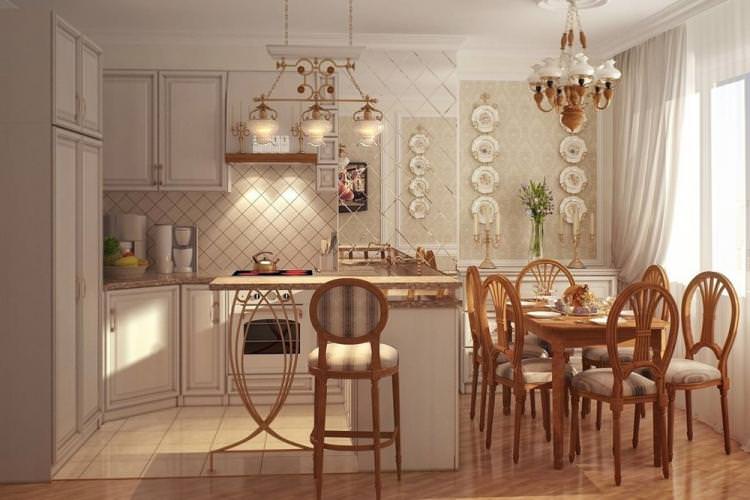 Дизайн кухні в стилі прованс - фото реальних інтер'єрів