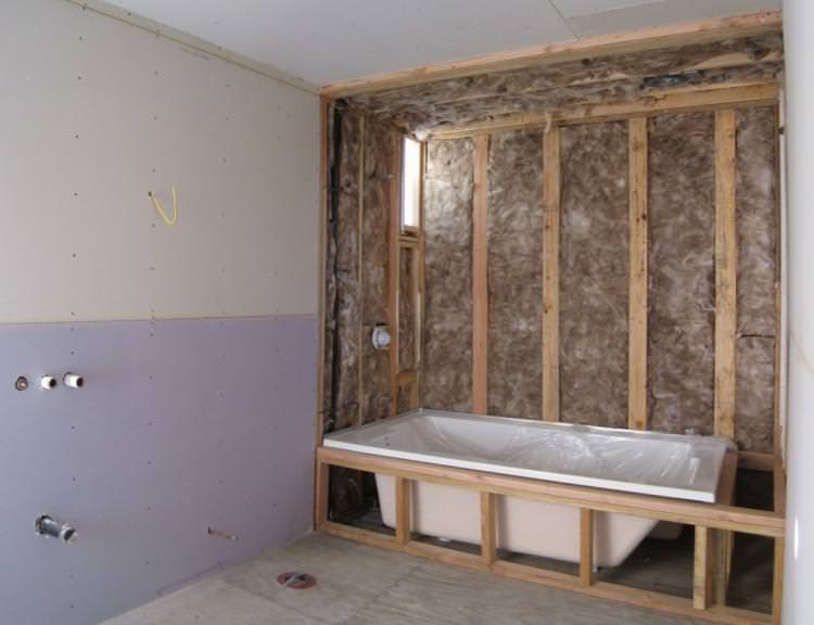 Оздоблення стін - Дизайн ванної кімнати в хрущовці
