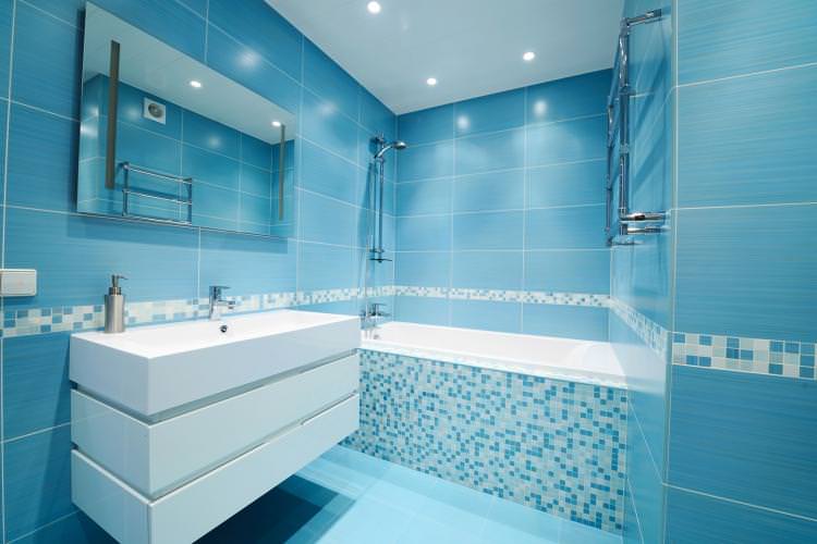 Оздоблення підлоги - Дизайн ванної кімнати в хрущовці