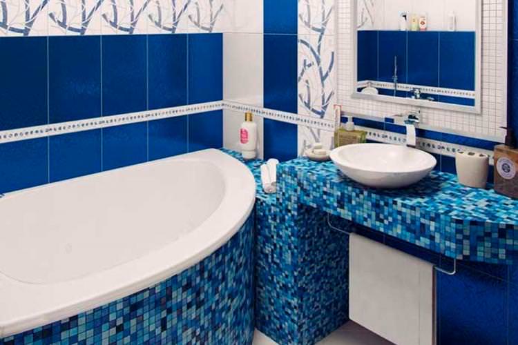 Дизайн інтер'єру ванної кімнати в хрущовці - фото