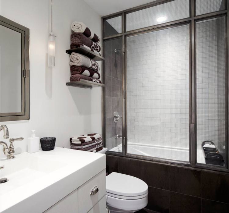 Дизайн інтер'єру ванної кімнати у хрущовці - фото