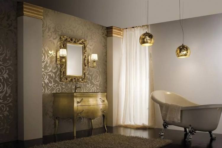 Ванна кімната в стилі арт-деко - Дизайн інтер'єру